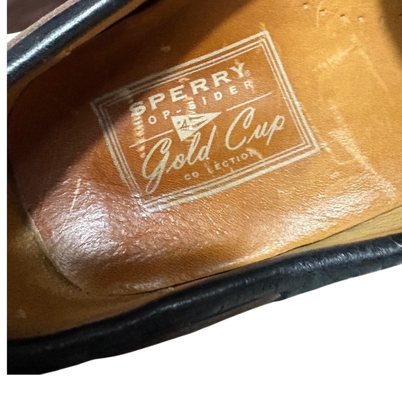 Sperry Gold Cup Men's Driving Loafer Leather Boat Moccasin Shoes 10 - Picture 6 of 8